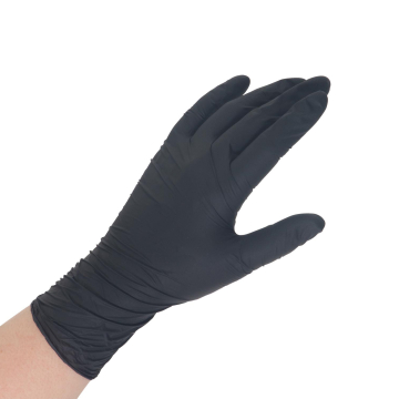 Caja de 100 Guantes Saferly Látex Negros