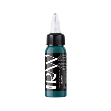 Raw Pigments Platinum - Teal Tattoo Ink - 30ml