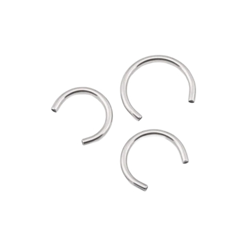 Barra de barbell circular de titanio con rosca interna de Tilum