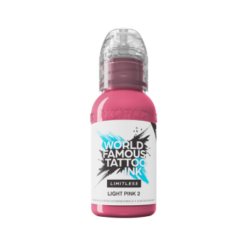 Tinta Para Tatuar World Famous Limitless - Light Pink 2 30ml