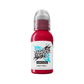 Tinta Para Tatuar World Famous Limitless - Light Red 1 30ml