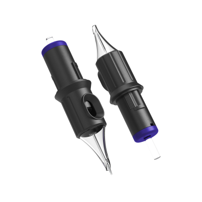 Caja de  20 Cartuchos Ghost Black  - Nano Liner Long Taper