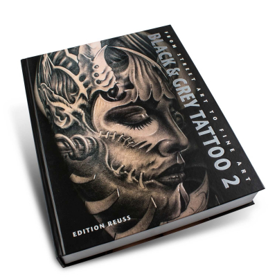 Libro Black & Grey Tattoo Book: 2 - Edition Reuss