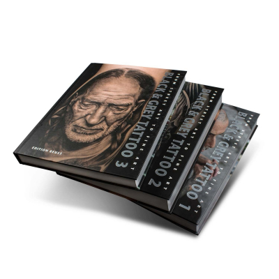 Libro Black & Grey Tattoo Book: 1-3 Volume Set - Edition Reuss