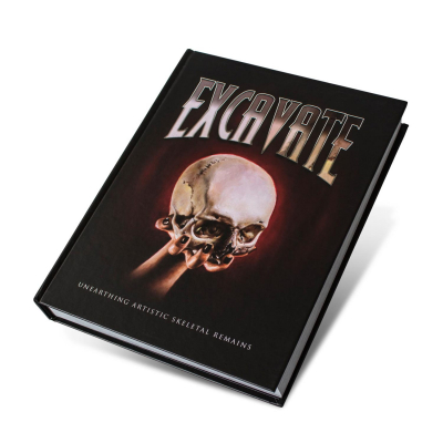 Libro Excavate: Unearthing Artistic Skeletal Remains - Normal Edition (Out Of Step Books)