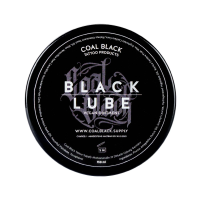 Coal Black - Black Lube Pomada Para Tatuajes Vegana 120 g