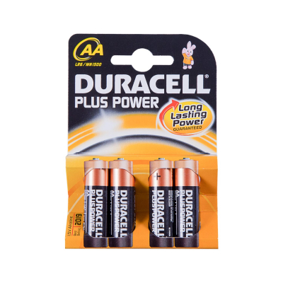 Paquete De 4 Pilas Duracell Plus