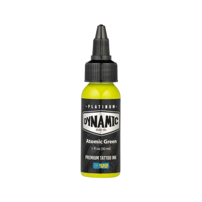 Platinum by Dynamic Tattoo Ink - Atomic Green 30 ml