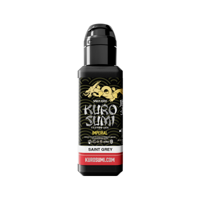 Tinta Para Tatuar Kuro Sumi Imperial - Saint Greywash 44 ml