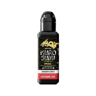 Tinta Para Tatuar Kuro Sumi Imperial - Sinner Greywash 44 ml