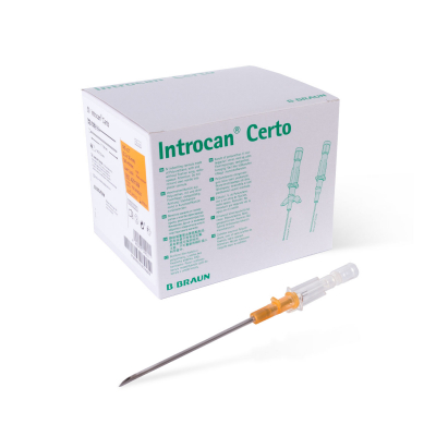 Caja De 50 Agujas Para Piercing Braun Introcan Certo