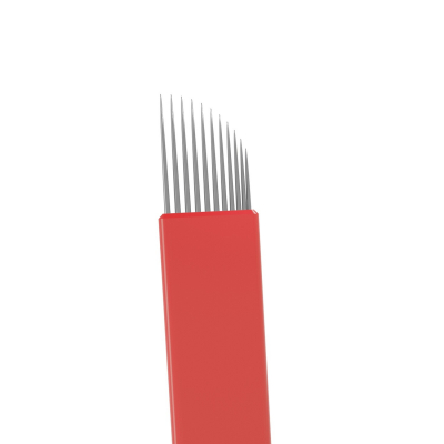 Caja de 50 Agujas Killer Beauty Microblades 0,25mm - 11 Curved Edge