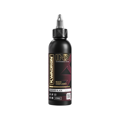 Kwadron Inx™ Tattoo Ink - Enriched Black (Versión REACH UE)