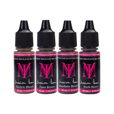 Set de 4 pigmentos Monica Ivani Signature Series de Li Pigments 10 ml - EU REACH