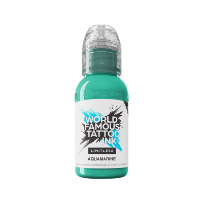 Tinta Para Tatuar World Famous Limitless - Aquamarine 30 ml