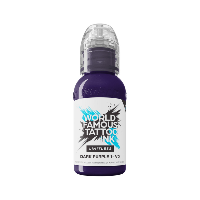 Tinta Para Tatuar World Famous Limitless - Dark Purple 1 v2 30 ml