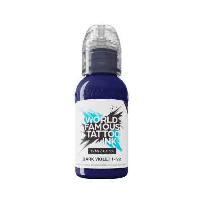 Tinta Para Tatuar World Famous Limitless - Dark Violet 1 v2 30 ml