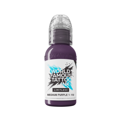 Tinta Para Tatuar World Famous Limitless - Medium Purple 1 v2 30 ml