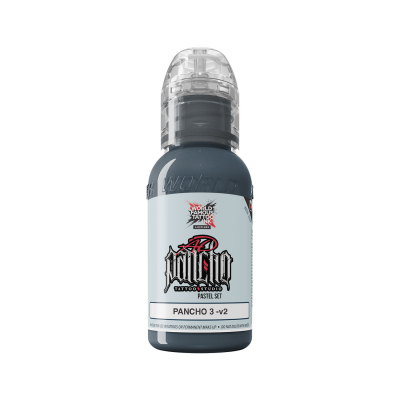 Tinta Para Tatuar World Famous Limitless - Pastel Grey 3 v2 30 ml