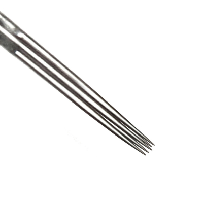 Caja de 50 Agujas Tatuaje Magic Moon 0.25MM Redondas Para Línea Cono Largo