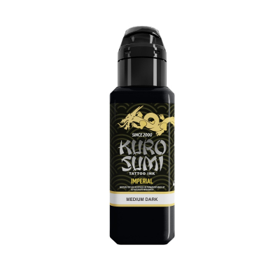 Tinta Para Tatuar Kuro Sumi Imperial - Medium Dark 44 ml