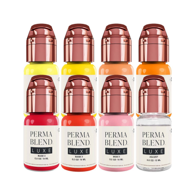 Pigmentos Para PMU Perma Blend Luxe  - Set Embody de Carla Ricciardone - 8x 15 ml