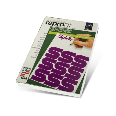 Reprofx Spirit Green - Papel Hectográfico Verde Freehand (21,6 x 27,9cm)