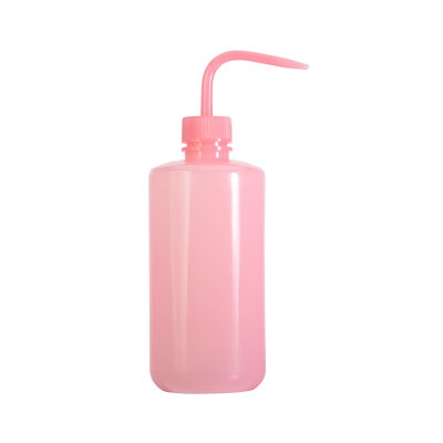 Botella de Plástico para Aclarar / Lavar Rosa