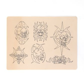 Piel Sintética De Tatuaje Para Entrenamiento Con Diseños