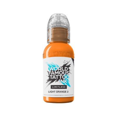 Tinta Para Tatuar World Famous Limitless - Light Orange 2 30ml