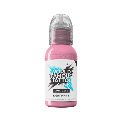 Tinta Para Tatuar World Famous Limitless - Light Pink 1 30ml