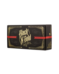 Caja de 50 Agujas Black N Gold Legacy Premium - Round Liner