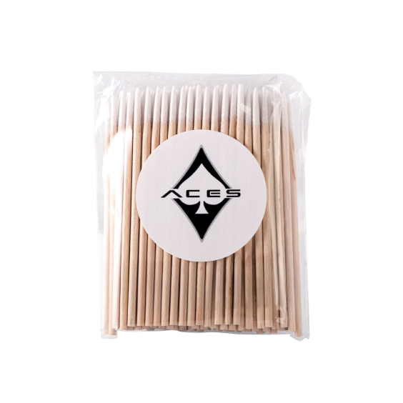 100 Bastoncillos con Punta de Algodón - Aces Supply