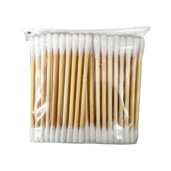 100 Bastoncillos de Algodón de Bambú - Aces Supply