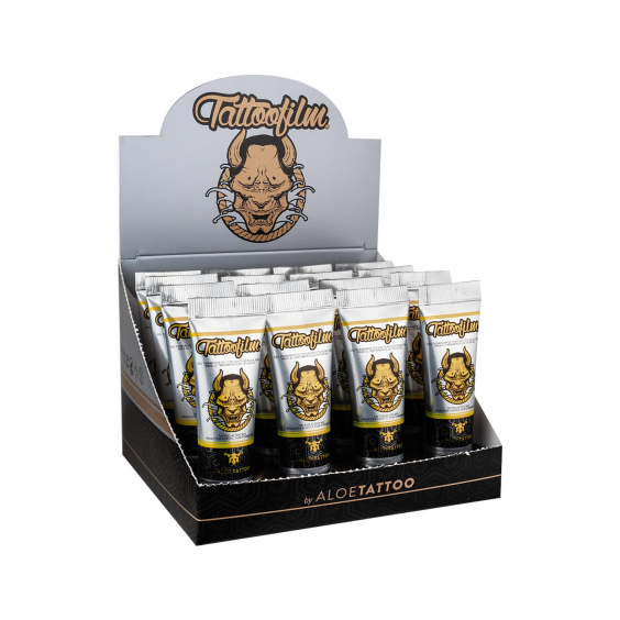Aloe Tattoo Tattoofilm New Formula - 15 ml - Display Set de 16