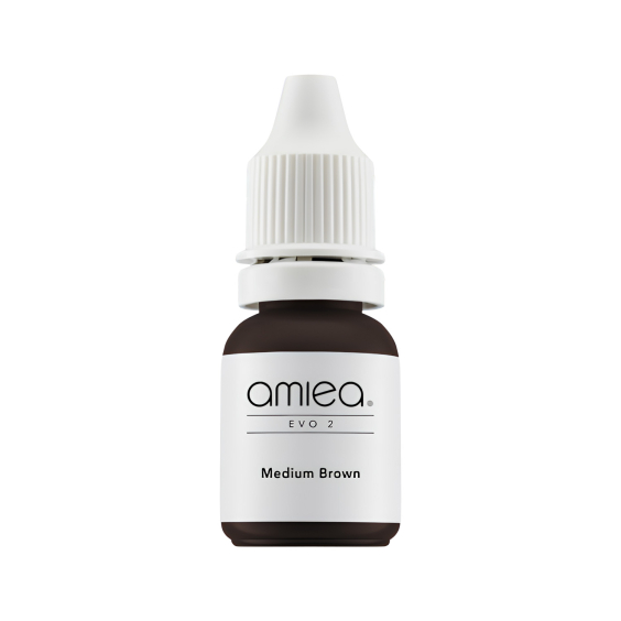 Amiea Deep PMU Pigment - Medium Brown 10 ml