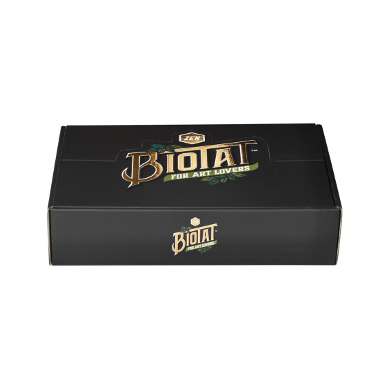 Caja de 12 BIOTAT Tattoo Zen Soft Butter 50ml - Expositor Para Estudio