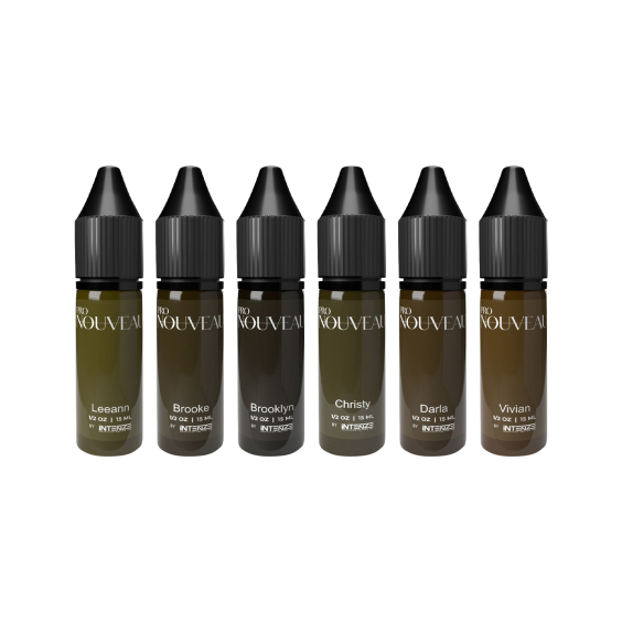 Pro Nouveau Pigments - Set Brows Collection 6x 15ml