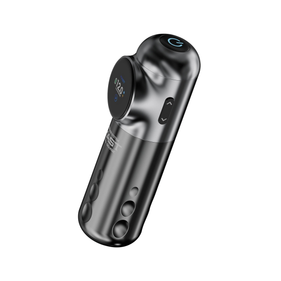 Dragonhawk Mast Archer S Tattoo Pen Machine - Gris y Negro - Longitud de Carrera 4.2 mm