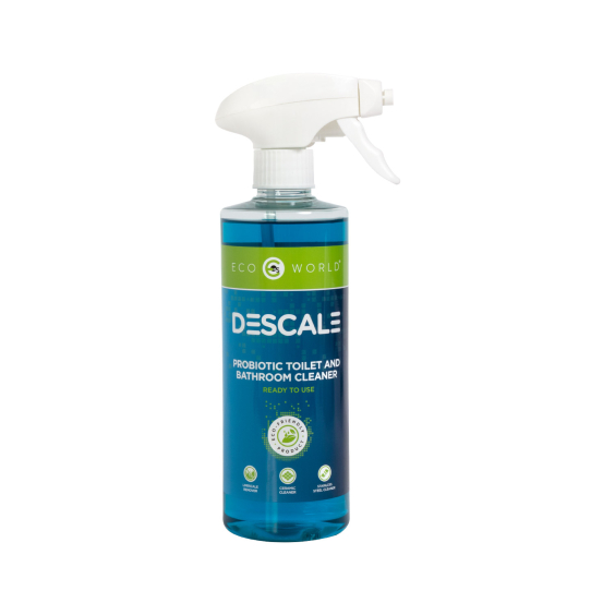 Eco World Descale Limpiador Probiótico para Inodoros y Baños Listo para Usar 500 ml