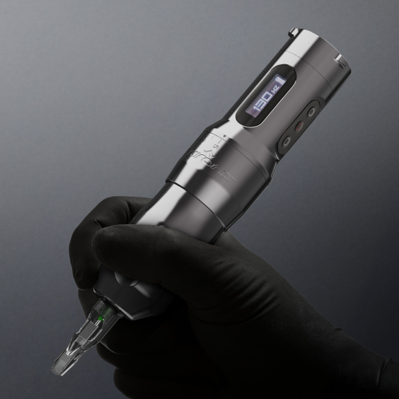 Máquina de Tatuar FK Irons One Adjust Con Longitud de Carrera Ajustable - Gunmetal