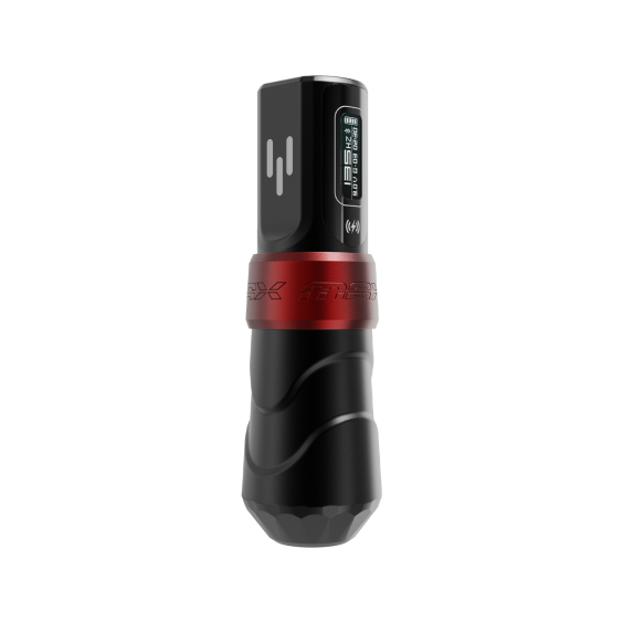 FK Irons Flux Max con 2x PowerBolt II - Longitud de Carrera de 4.0mm - Yomico Rojo/Negro