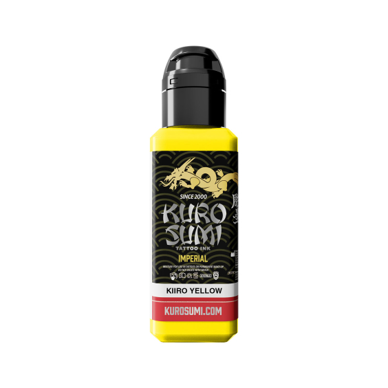 Tinta Para Tatuar Kuro Sumi Imperial - Kiiro Yellow 44 ml