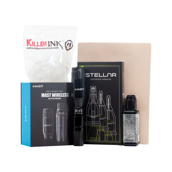 Killer Ink Kit de Tatuaje Fine Line