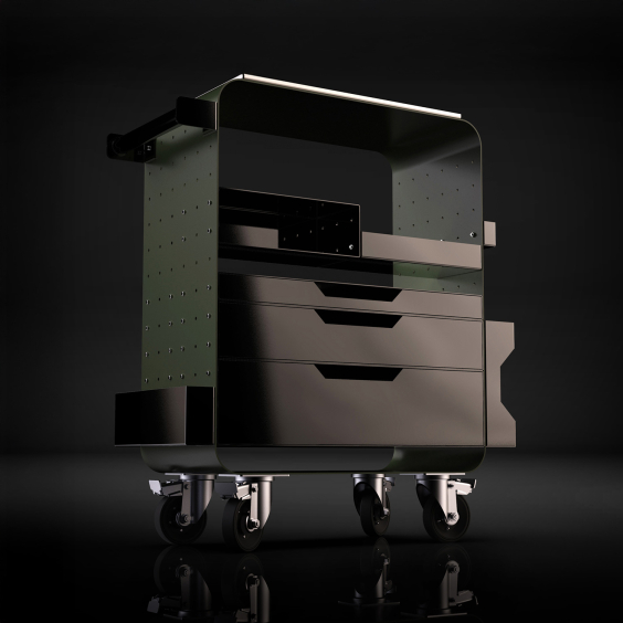 Estación de Trabajo Impala de Kwadron - Verde Caqui