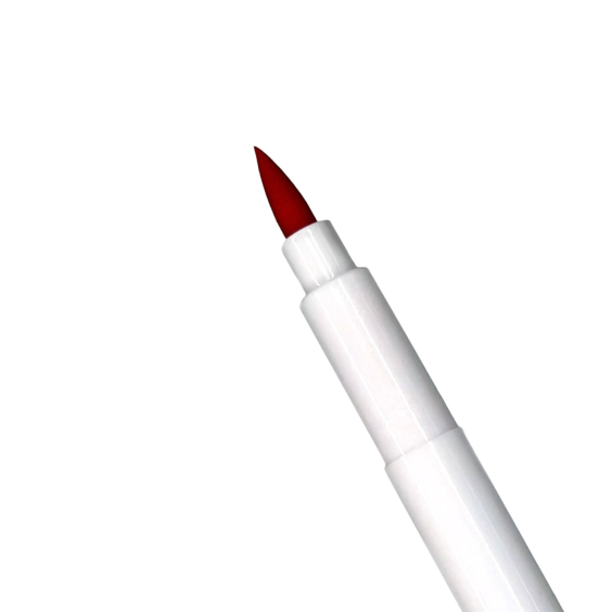 Paquete de 5 Kyodai Rotuladores Tipo Pincel de Punta Blanda - Kyodai Vermillion - Kyodai Vermillion