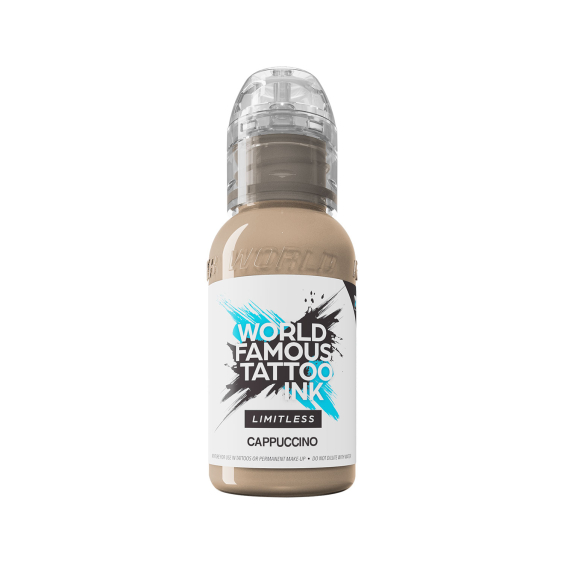 Tinta Para Tatuar World Famous Limitless - Cappuccino 30 ml