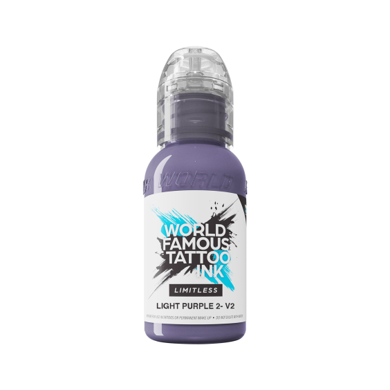Tinta Para Tatuar World Famous Limitless - Light Purple 2 v2 30 ml