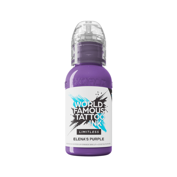 Tinta Para Tatuar World Famous Limitless - Elena's Purple 30 ml