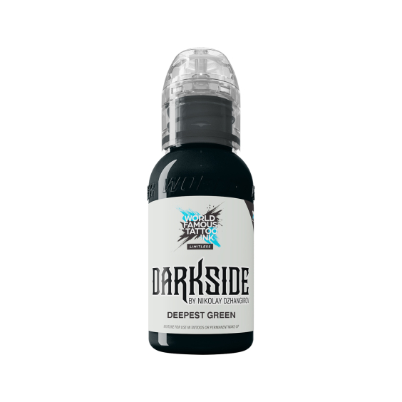 Tinta Para Tatuar World Famous Limitless - Nikolay Dzhangirov Deepest Green 30 ml